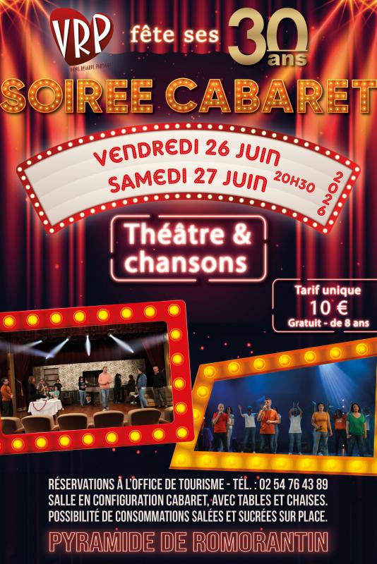 V.R.P fête ses 30 ans - soirée cabaret