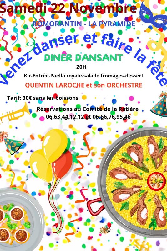 Dîner dansant de La Ratière