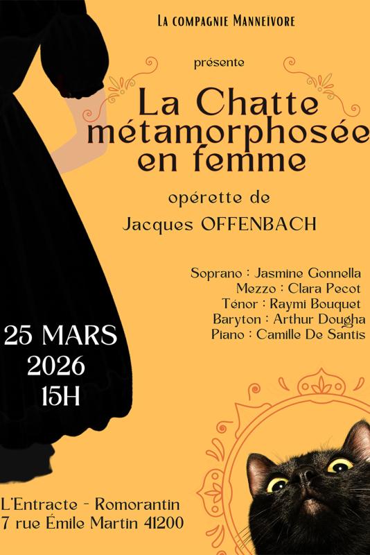 La chatte métamorphosée en femme