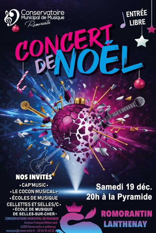 Concert de Noël du Conservatoire Municipal de Musique