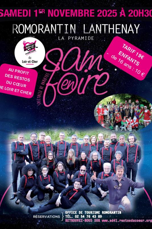 Spectacle Sam en Foire