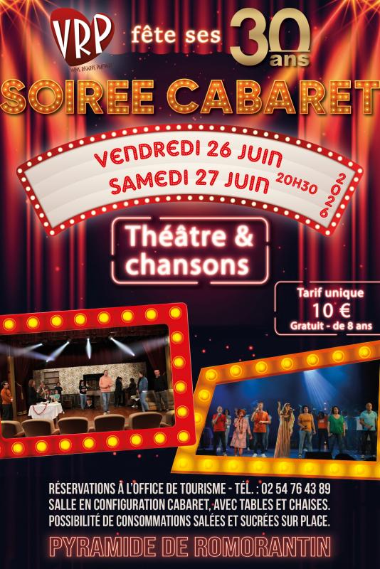 V.R.P fête ses 30 ans - soirée cabaret