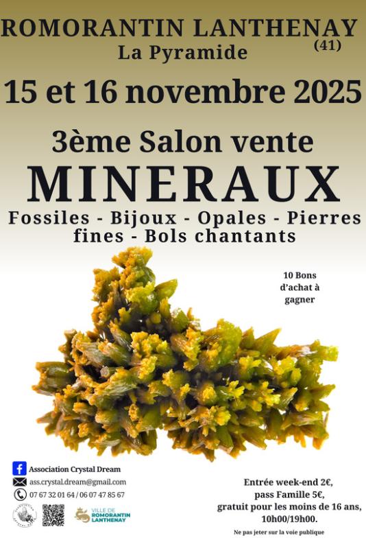 Salon des minéraux et des fossiles